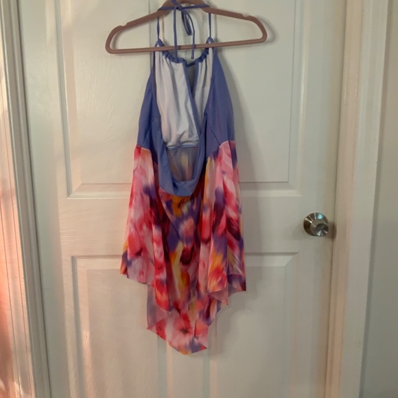 TIE DYE PURPLE BATHING SUIT PLUS SIZE 4X NWOT - Picture 5 of 10